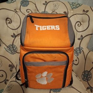 Orange Tigers Backpack Cooler
